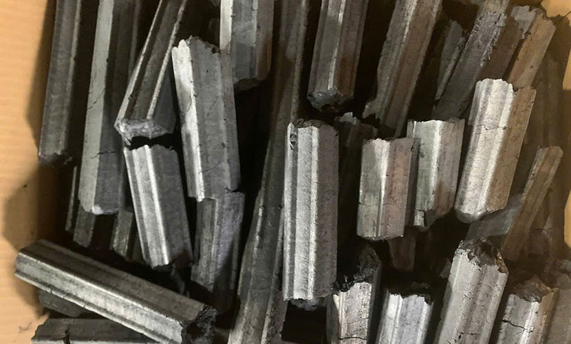 Sawdust briquette charcoal: Grade B