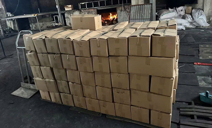 Vietnamese charcoal carton boxes