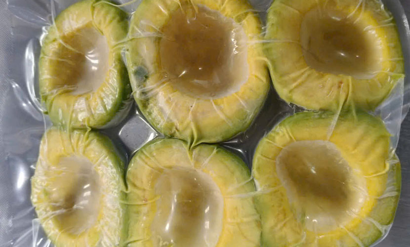 Frozen avocados from Vietnam