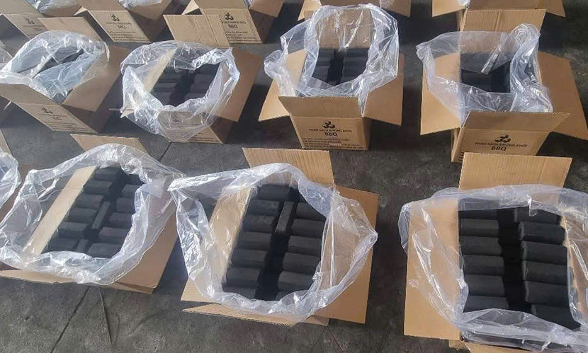Vietnam's coconut shell briquette charcoal