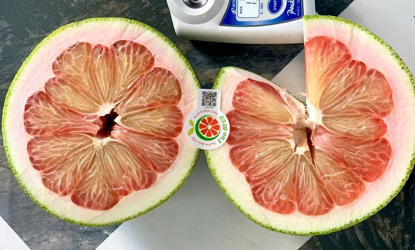 Vietnamese pomelo section