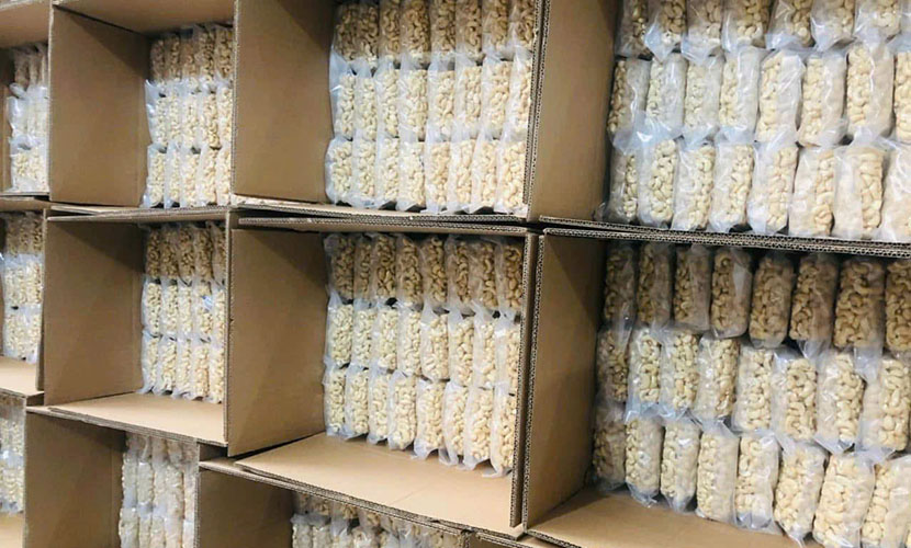 Vietnamese cashew carton boxes
