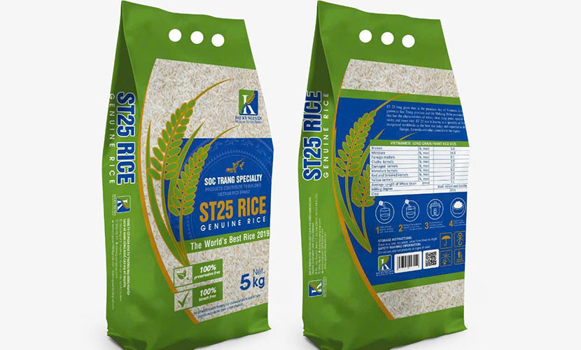 ST25 rice from Vietnam