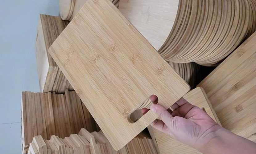 Vietnamese bamboo cutting board