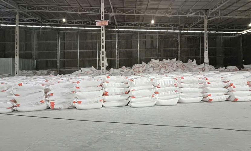 Vietnam's cassava starch factory