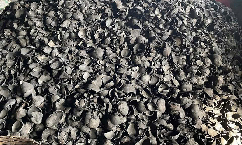 Vietnamese coconut shell charcoal