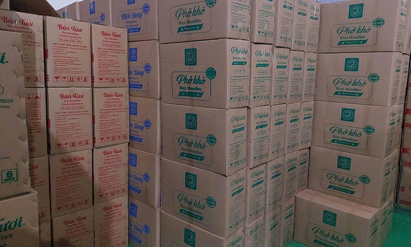 Vietnam's dried pho for export