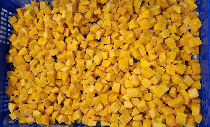 Vietnam's frozen sliced mango
