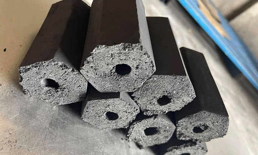 Vietnamese coconut shell briquette charcoal