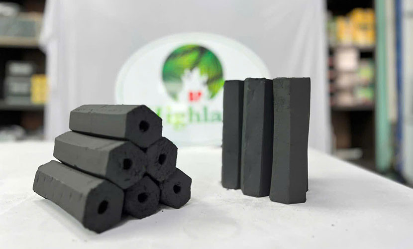 Vietnamese coconut shell charcoal