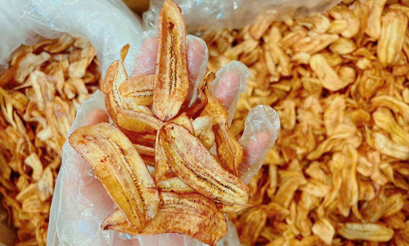 Dried banana from Vietnam