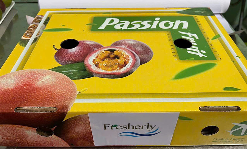 Vietnamese passion fruit box