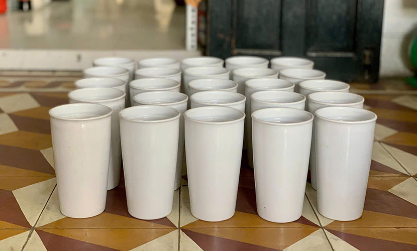 Vietnamese ceramics cups