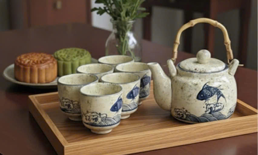 Vietnamese ceramics tea set
