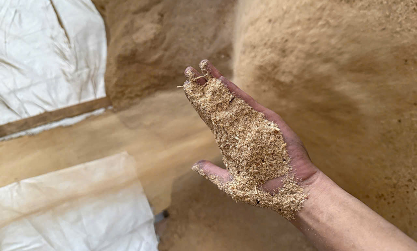 Wood sawdust - raw materials for wood pellet production