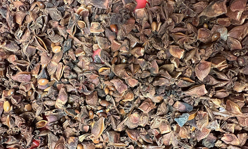 Broken star anise from Vietnam