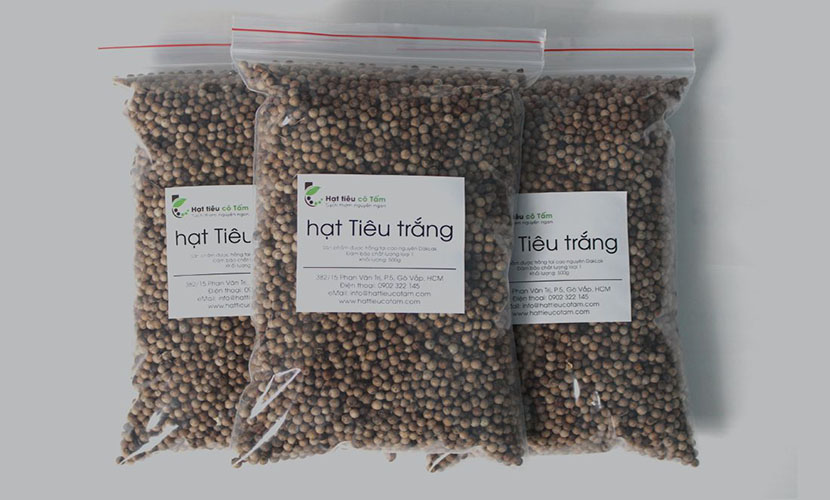 White pepper from Vietnam