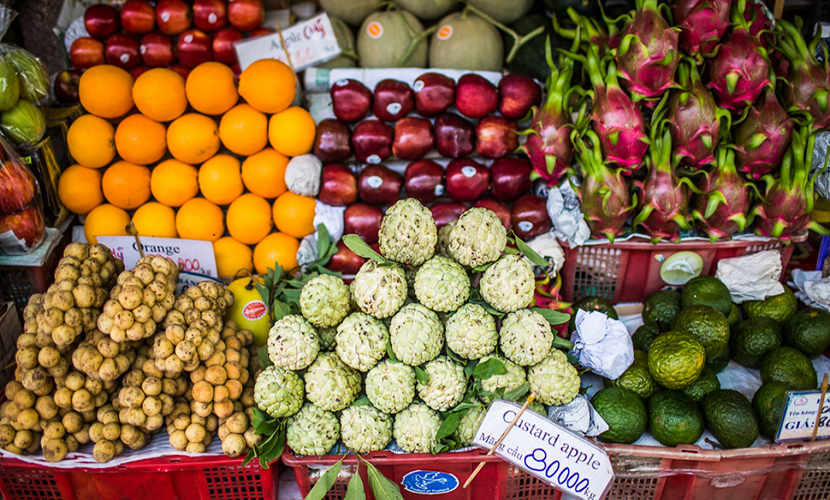 Vietnam's fruits and vegetables
