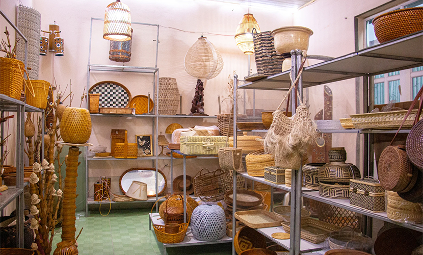 Vietnamese bamboo and rattan handicrafts