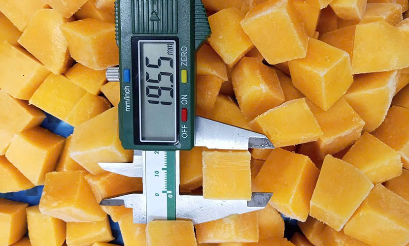Vietnamese frozen mangoes