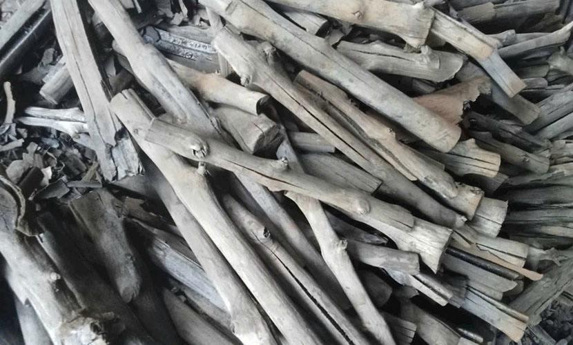 Vietnamese mangrove charcoal
