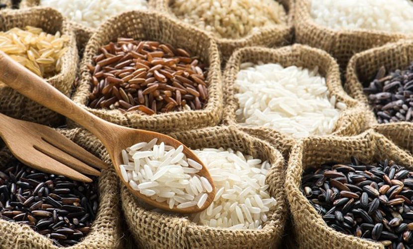 Vietnamese exported rice