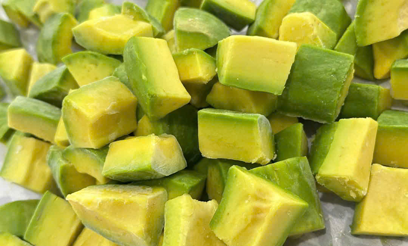 Vietnamese frozen avocado