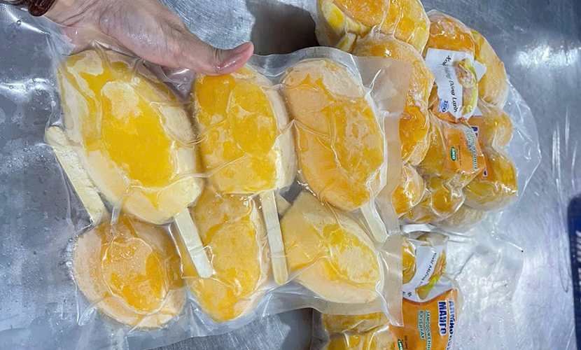 Frozen mangoes from Vietnam