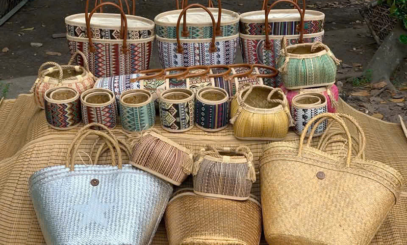 Vietnamese rattan and bamboo handicrafts