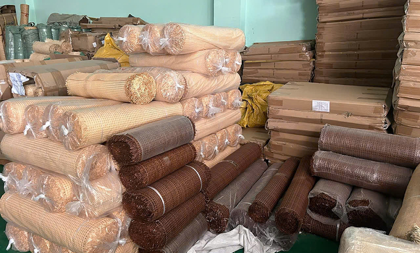 Vietnamese rattan mats